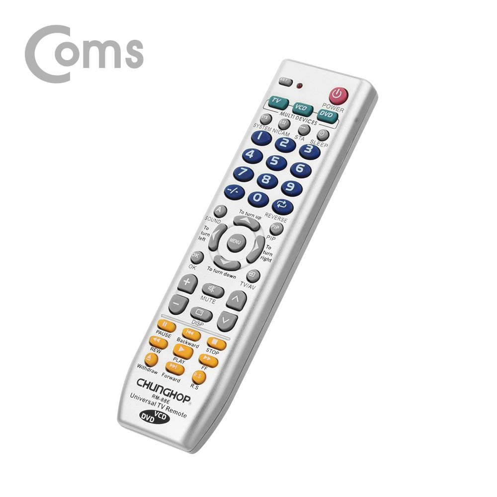 Coms 3 in 1 멀티 리모컨 / 리모콘 (TV/VCD/DVD)