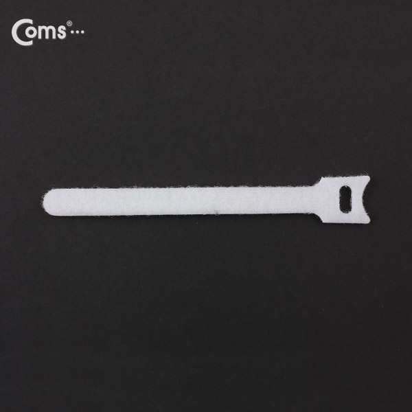 Coms 벨크로 타이(10pcs), MGT-150, 150mm/White