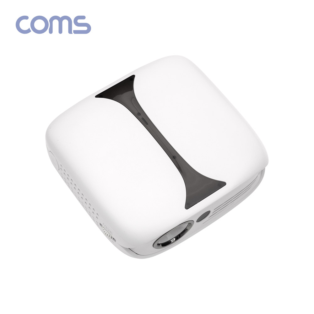 Coms 스마트 미니 DLP 빔 프로젝터 854x480 / 1000 루멘 / wifi 무선연결 / 스크린 미러링연결