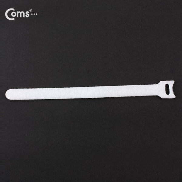 Coms 벨크로 타이(10pcs), MGT-250, 250mm/White