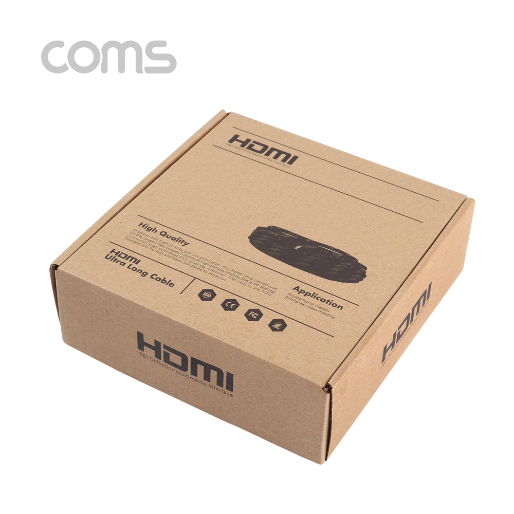 Coms HDMI 케이블(V2.0/고급형/Red Metal) 4K2K@60Hz / 10M