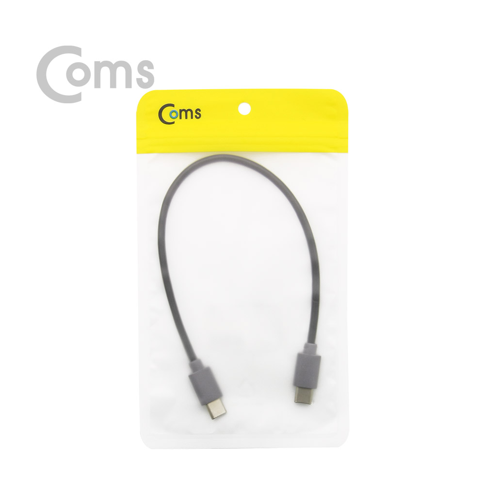 Coms USB 3.1(Type C) 케이블 - Type C (M/M), 25cm