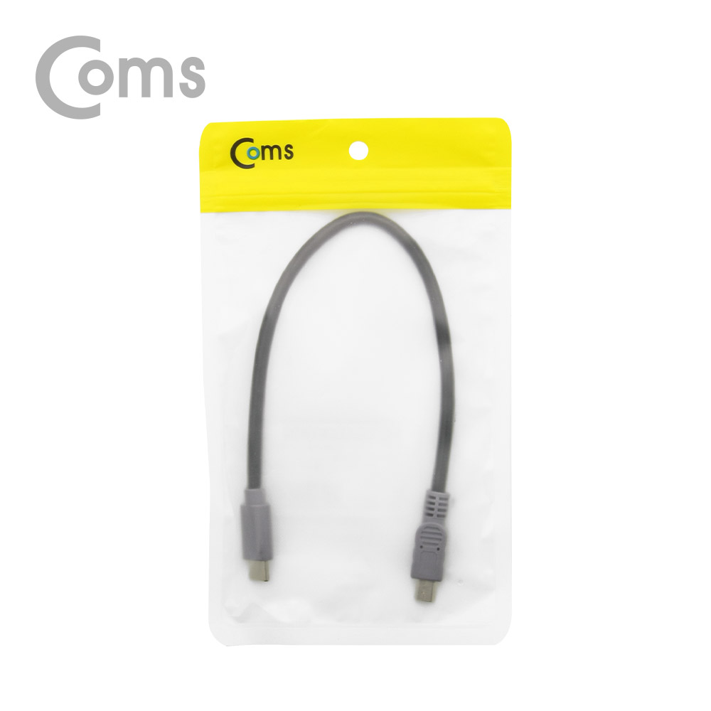 Coms USB 3.1(Type C) 케이블/ Type C(M)/Mini 5P(M) / 20cm