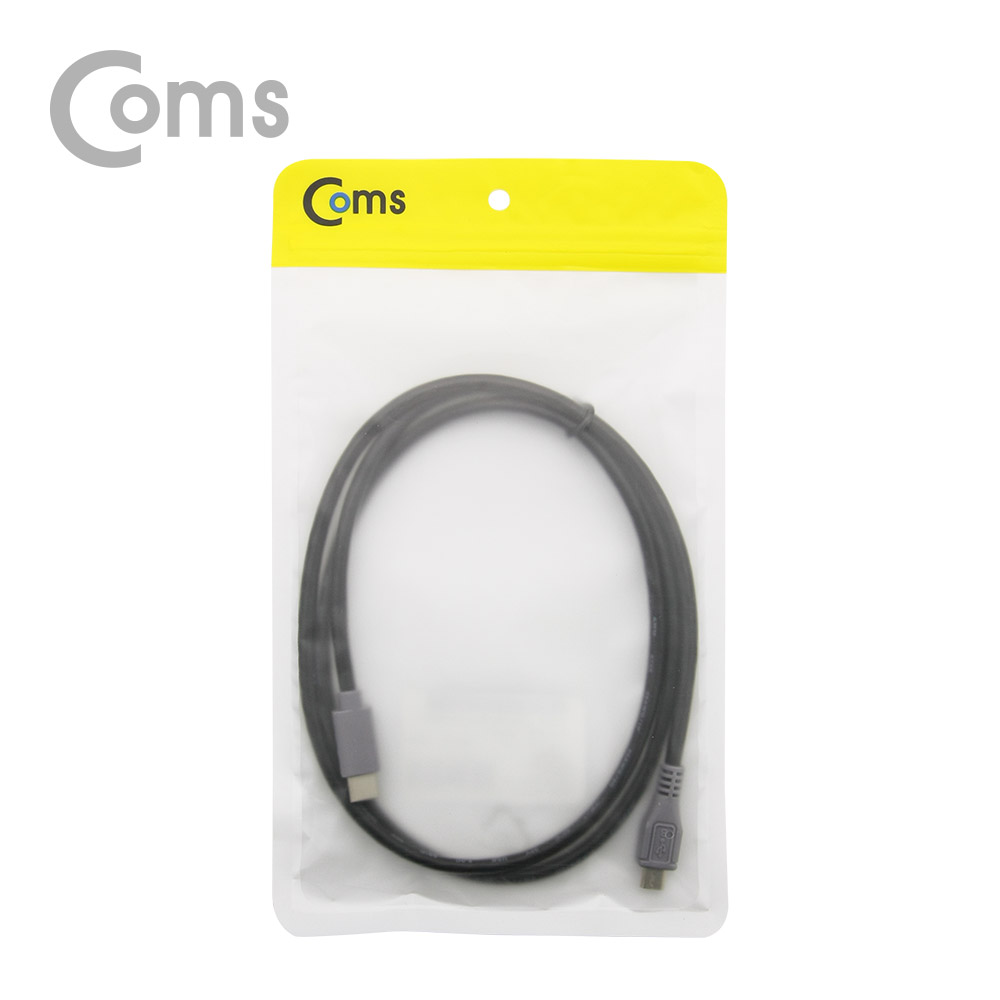 Coms USB 3.1(Type C) OTG 케이블 / Type C(M)/Micro 5P(M) / 1m