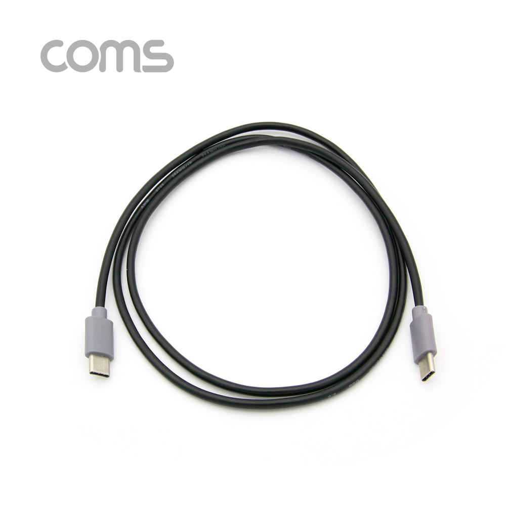 Coms USB 3.1(Type C) 케이블 - Type C (M/M), 1M