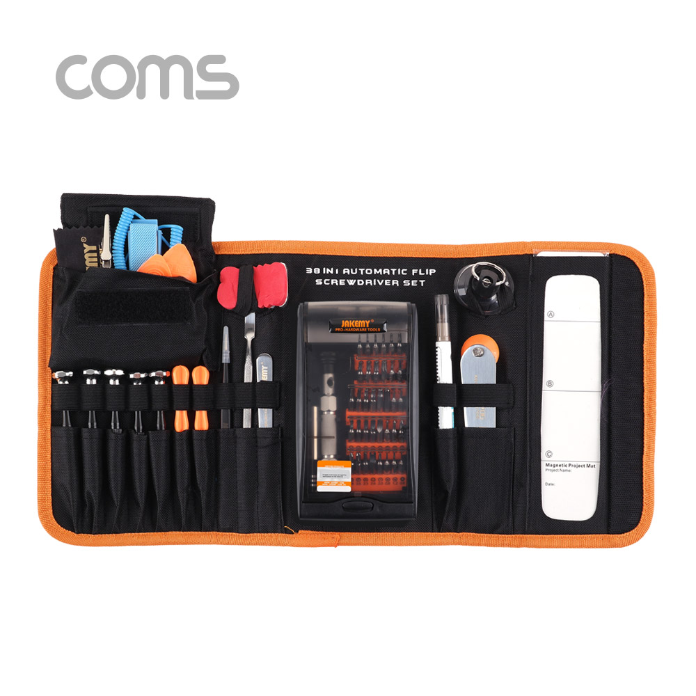 Coms 공구-드라이버세트(All in 1), 스마트폰 분해/조립 키트, JM-P13