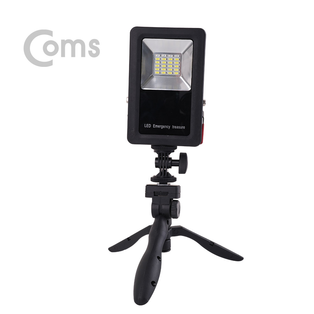 Coms LED 비상등, 24LED/50W / 18650 배터리 한 개 포함