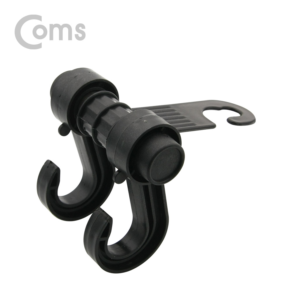 Coms 차량용 거치대(고리*2) 소형, 헤드레스트 장착