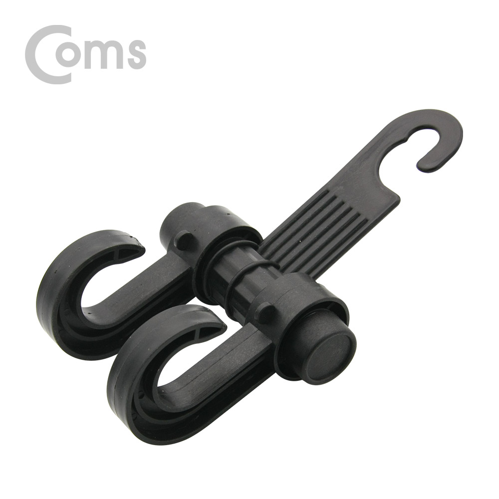 Coms 차량용 거치대(고리*2) 소형, 헤드레스트 장착