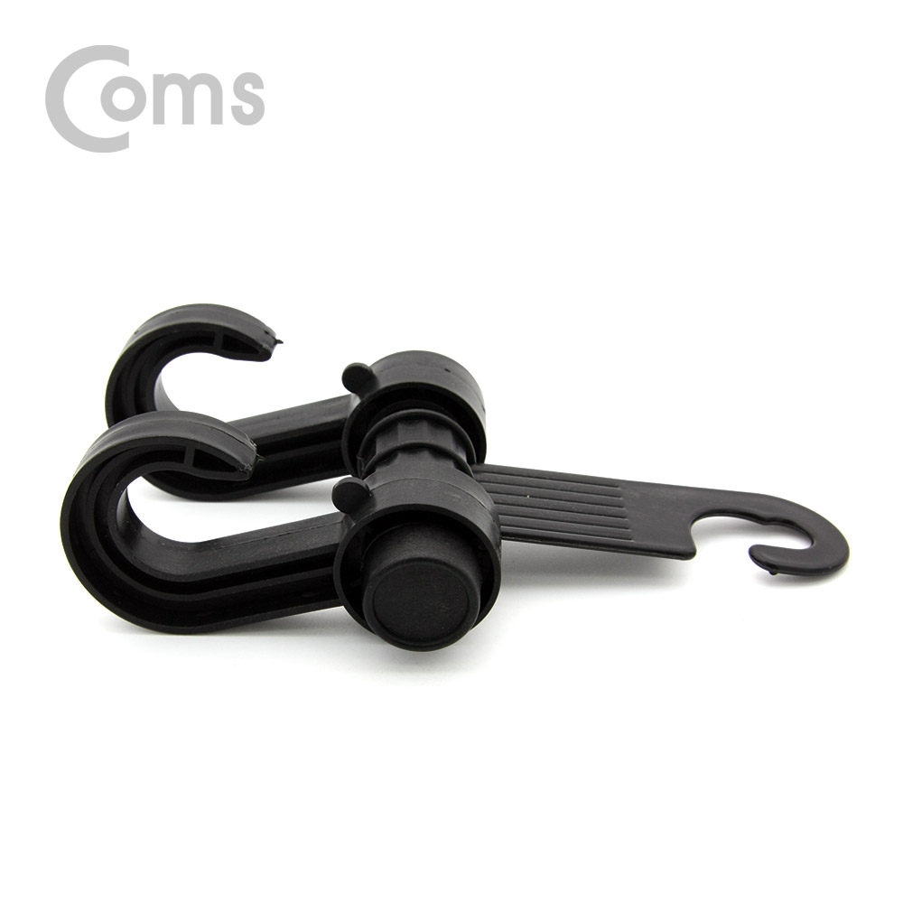 Coms 차량용 거치대(고리*2) 소형, 헤드레스트 장착