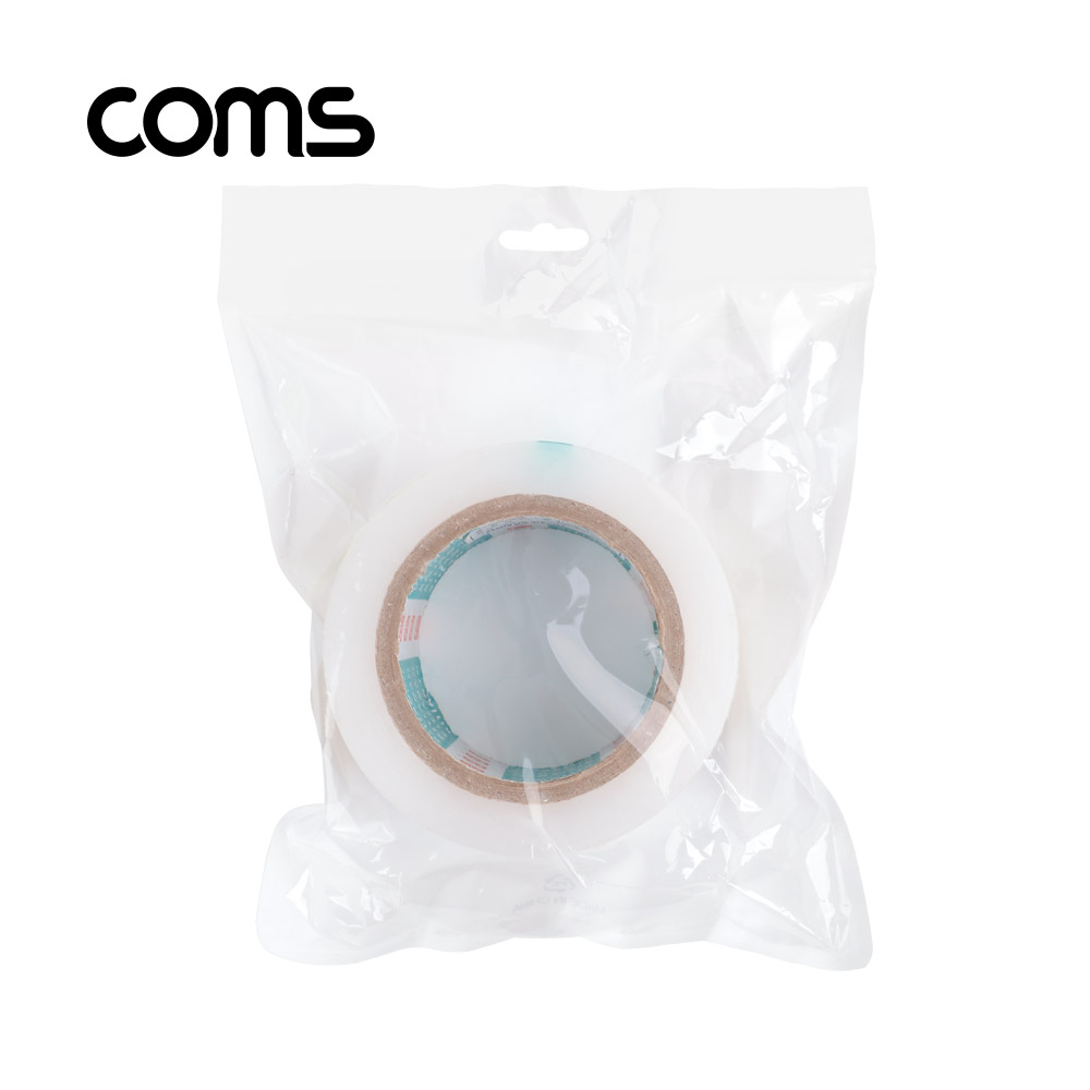 Coms 투명 비닐 테이프 (흠집보호 / 7cm / 68M)