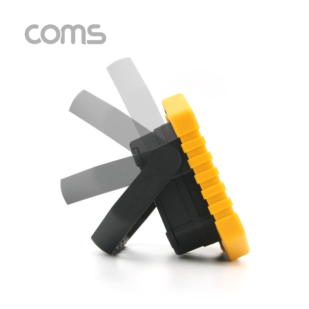 Coms 다용도 LED 램프 / 캠핑용, 작업용 라이트(18650x2 & AAx4) USB 충전 / W841, 1X COB