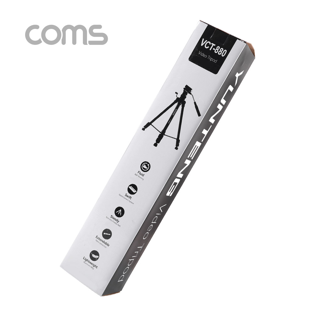 Coms 삼각대 (폴더 접이식), VCT-880 / 3단형 / 카메라, 캠코더 거치