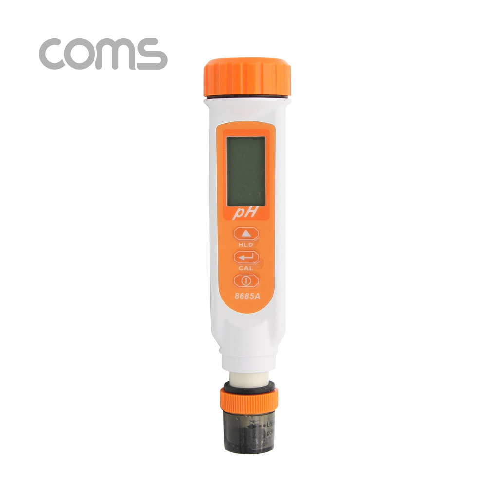 Coms PH 측정기 / 테스터기(수질 농도PH/온도 측정) 8685A / 산성, 알칼리 수치 측정