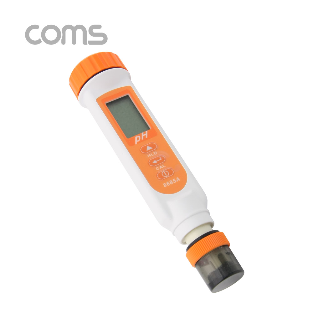 Coms PH 측정기 / 테스터기(수질 농도PH/온도 측정) 8685A / 산성, 알칼리 수치 측정