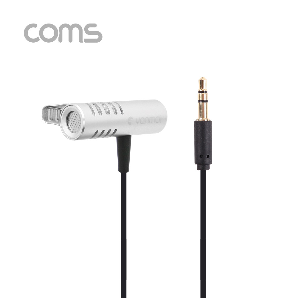 Coms 마이크(고급 미니형), 클립고정 / 스마트폰 마이크 / R933