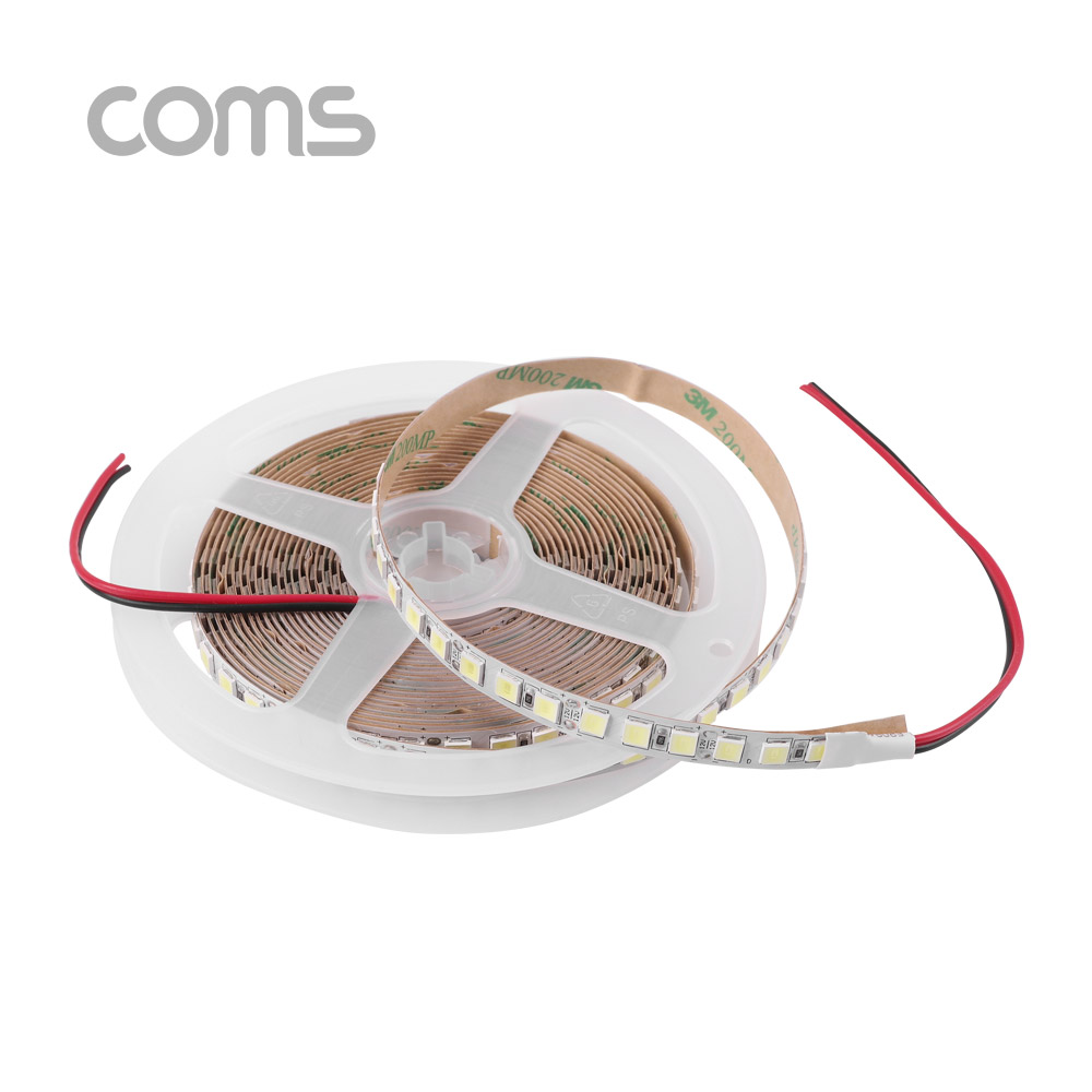 Coms LED 슬림형(줄/띠형), DC전원, 초고휘도 슬림 LED/5M, White