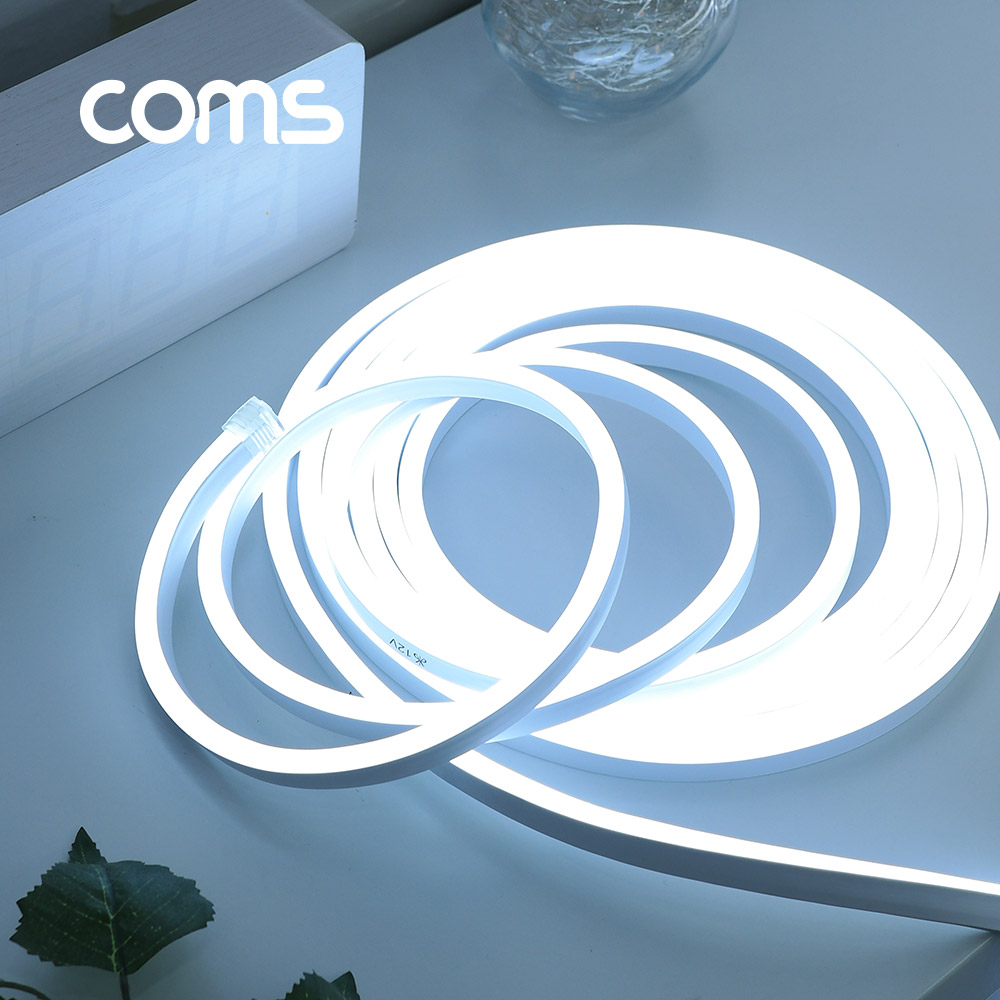 Coms 줄/띠형 LED 케이블 5M, White