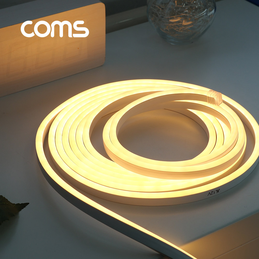 Coms 줄/띠형 LED 케이블 5M, Yellow