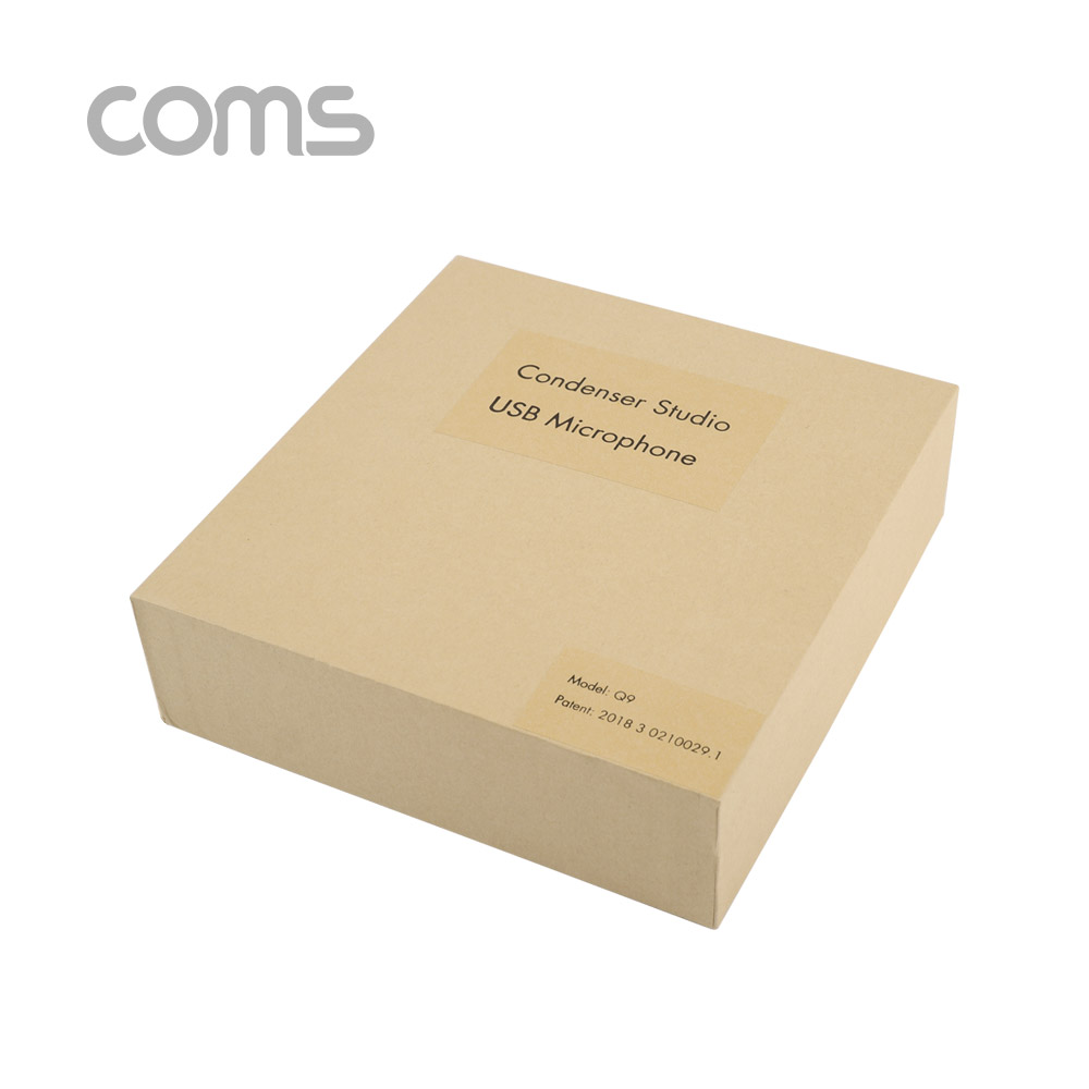 Coms 고급형 마이크(Q9), 콘덴서/USB 마이크 1.8m