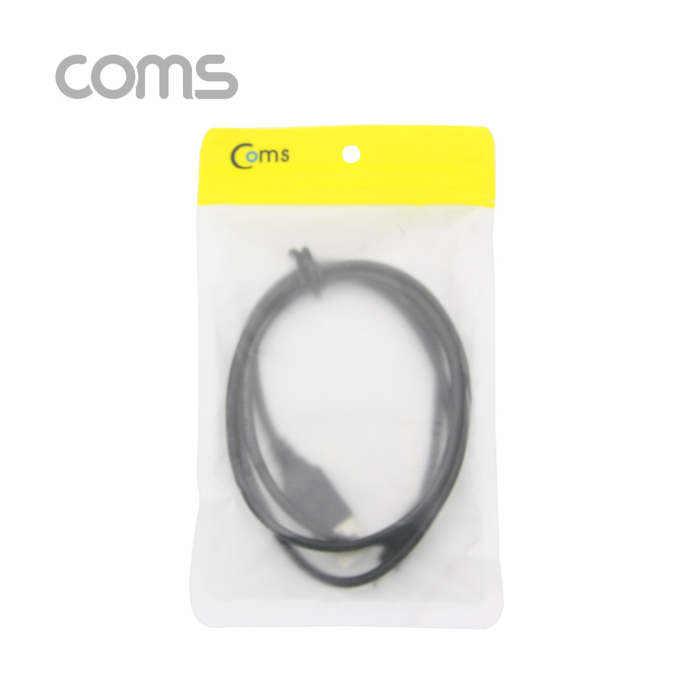 Coms USB 전원 젠더/케이블 (USB M to DC 2/0.6 M) 1M