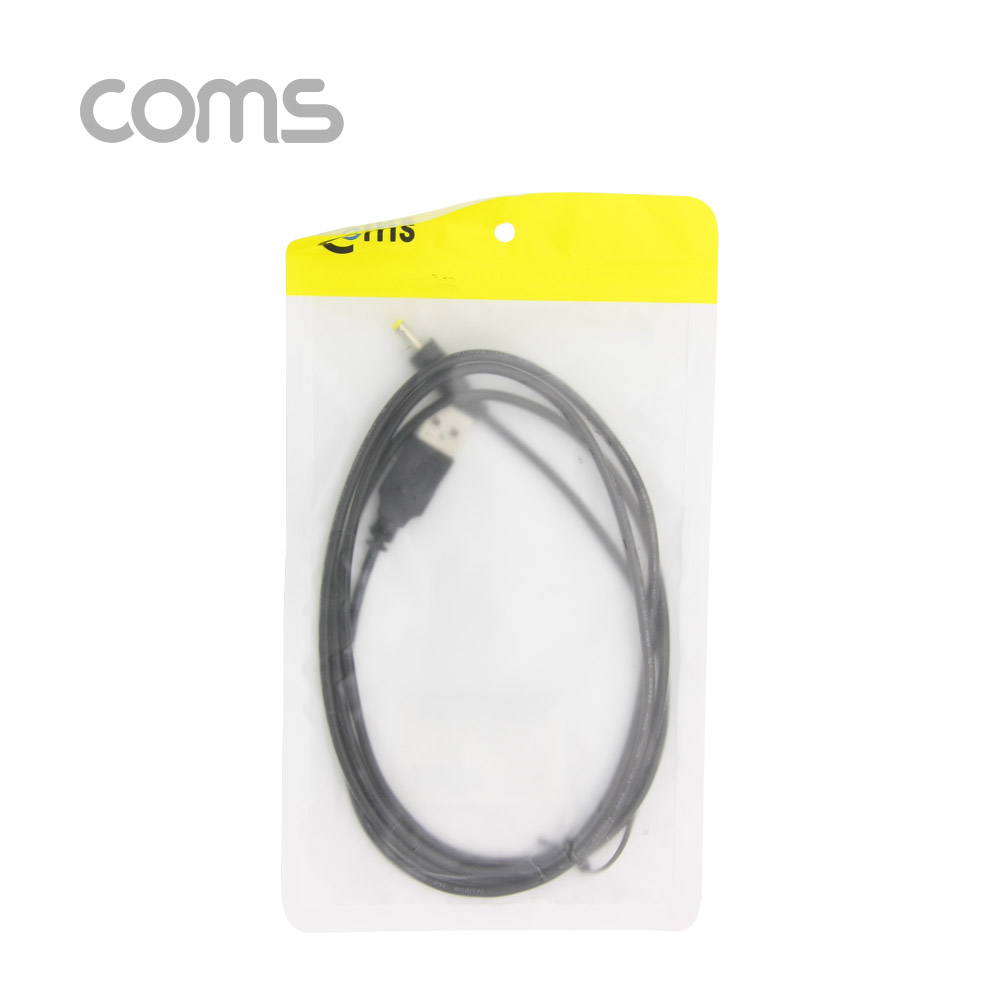 Coms USB 전원 젠더/케이블 (USB M to DC 4.0/1.7 M) 1.5M