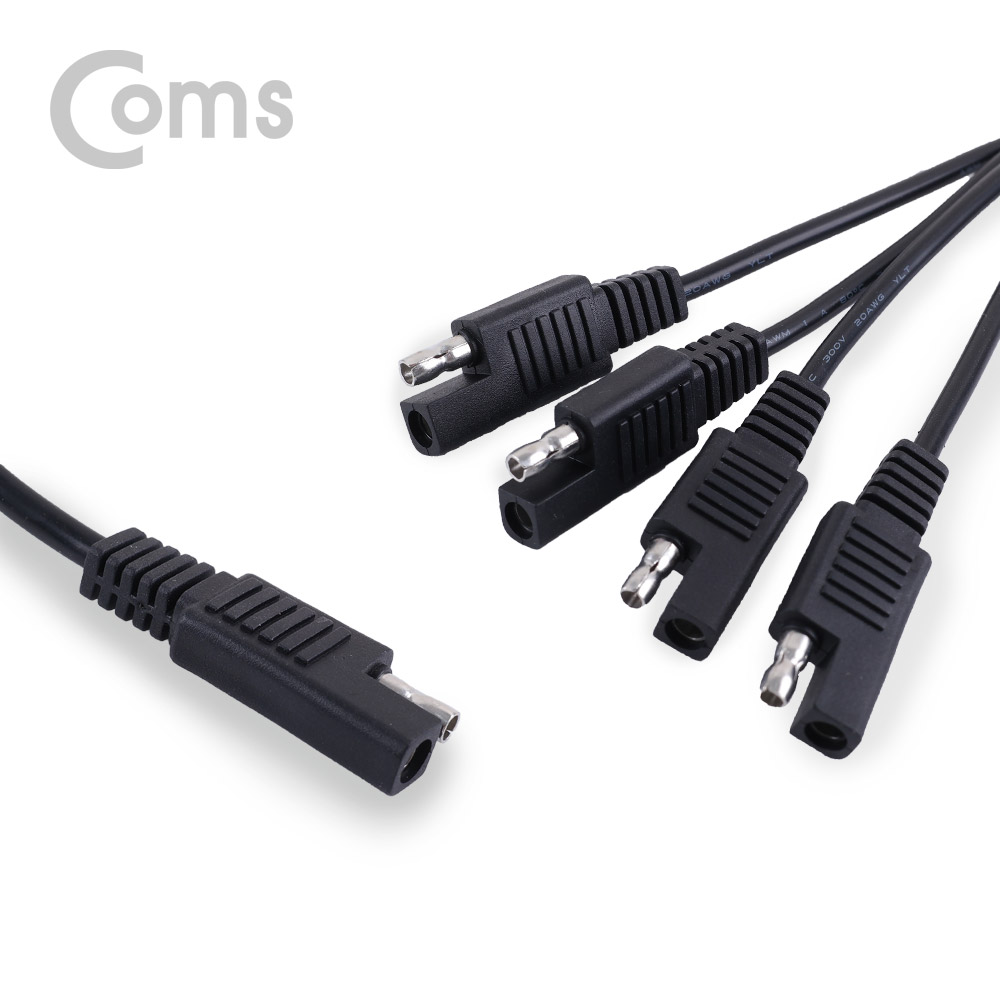 Coms SAE Y형 케이블(4분배) / 전원