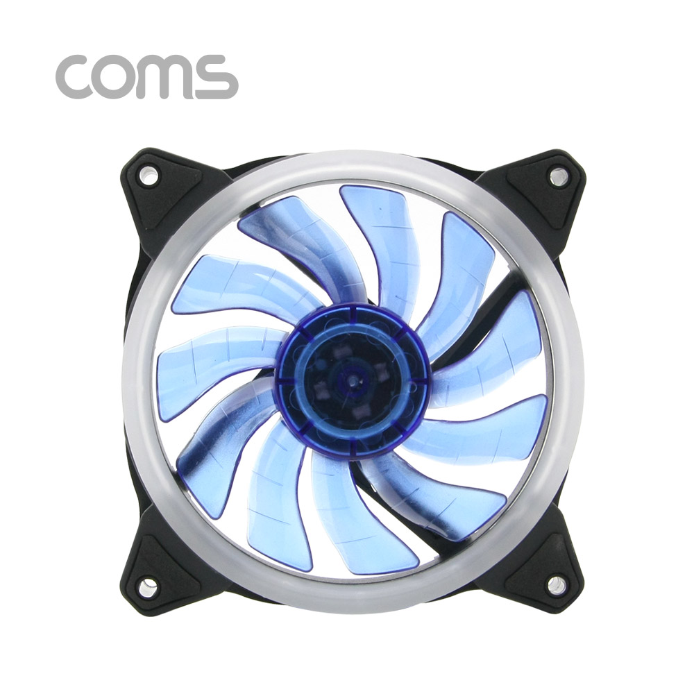 Coms 쿨러 케이스용 CASE, 120mm, Blue LED, Cooler