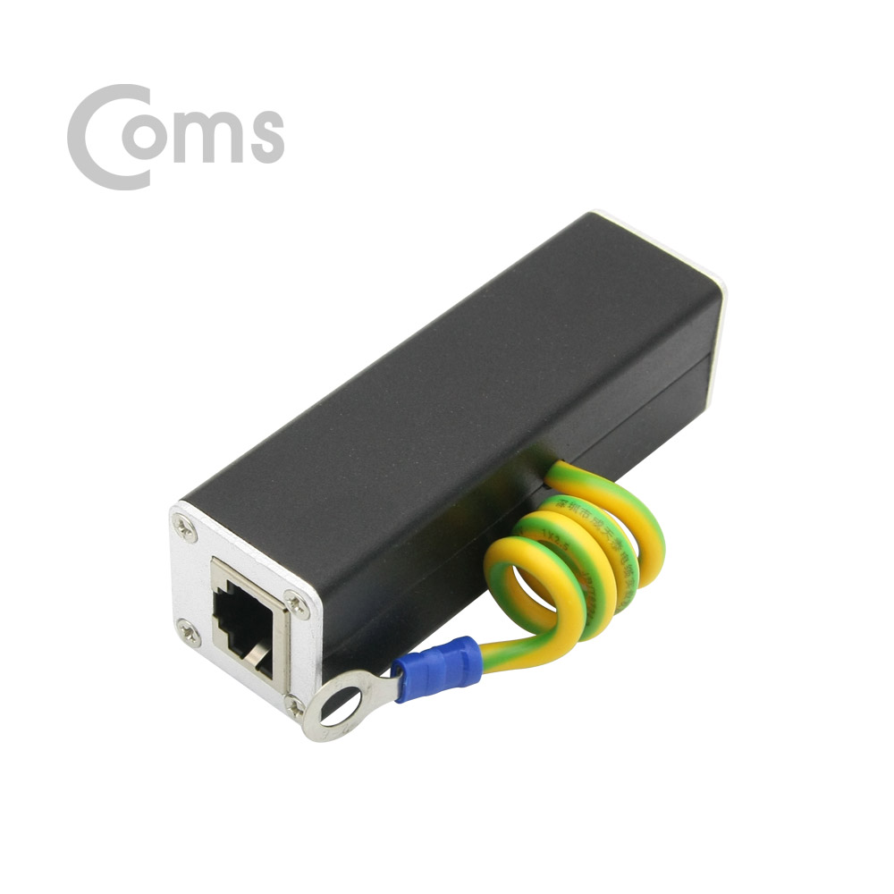 Coms 서지 프로텍터, 접지기능 / 랜선연결 / LAN Port