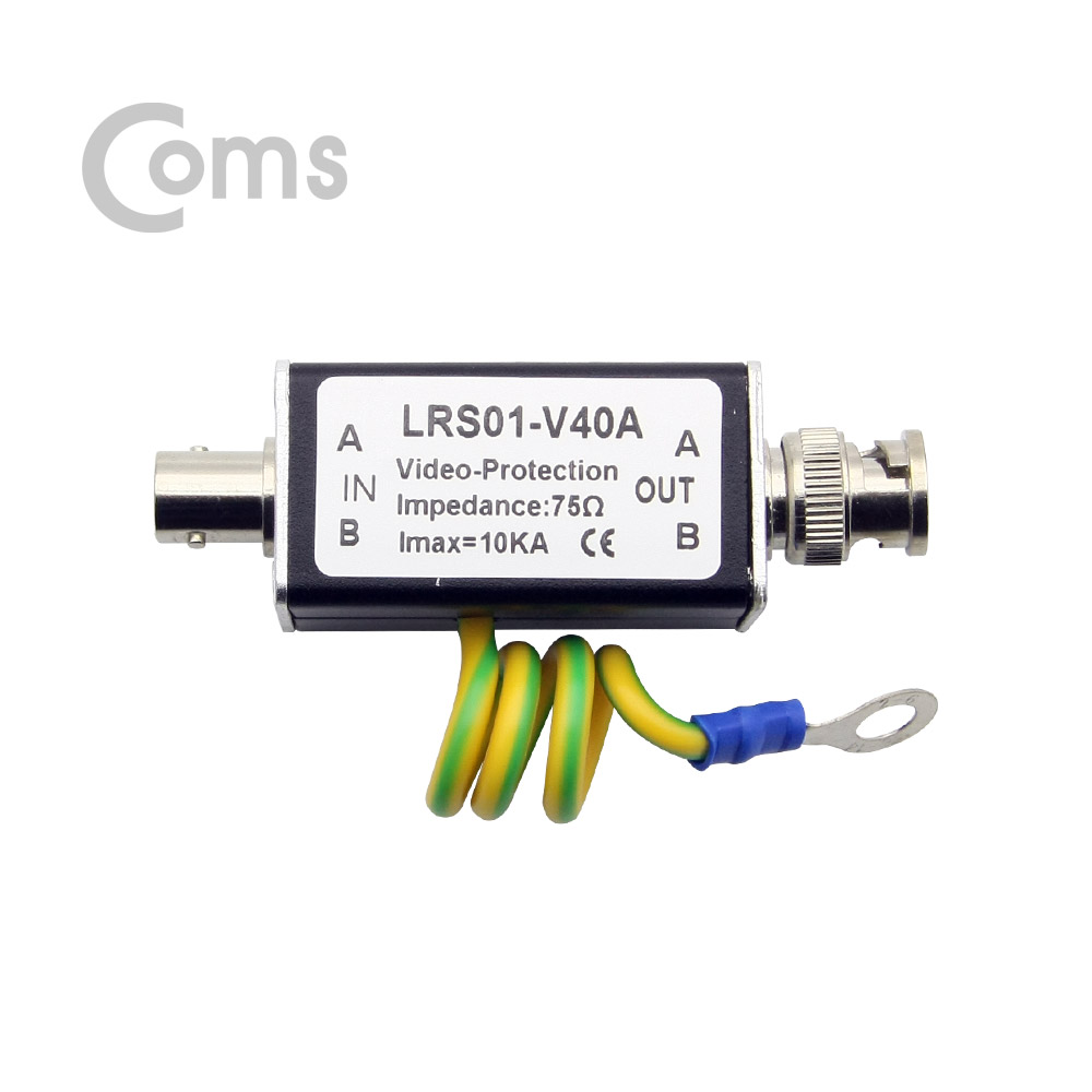 Coms 서지 프로텍터, 접지기능/BNC연결