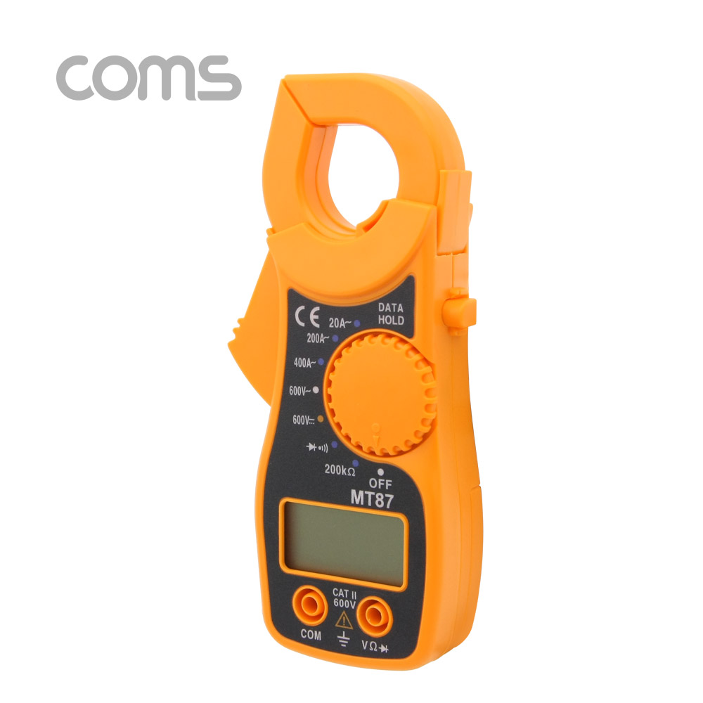 Coms 디지털 클램프 테스터 / DC/AC/AC전류/저항