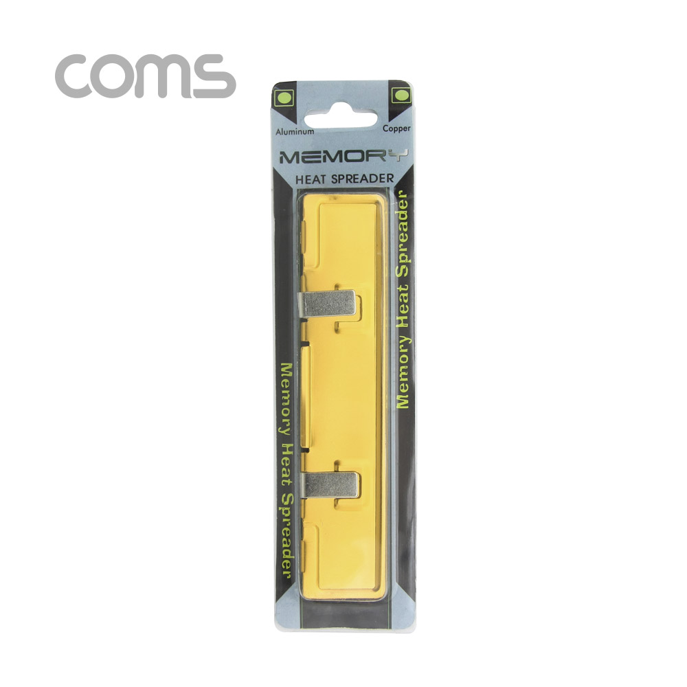 Coms 쿨러 램 방열판 / 알루미늄 / Gold