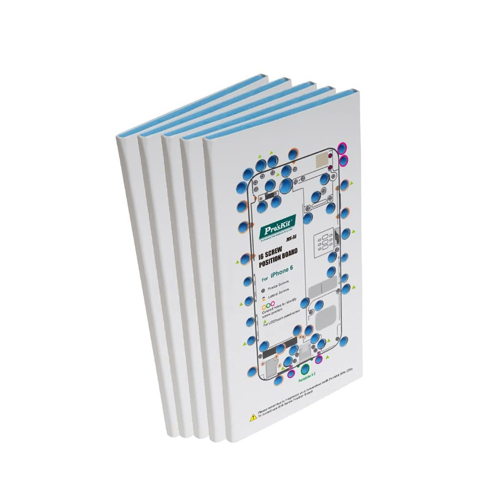 PROKIT iOS 스마트폰 나사 위치 가이드 보드 (iOS Phone 5/5S/6/6S/6S+)