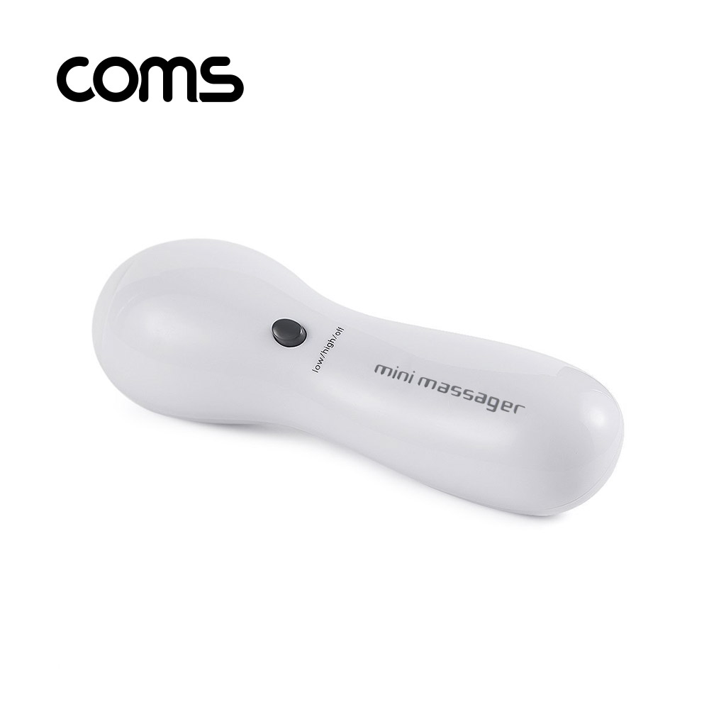 Coms 휴대용 미니 진동 마사지기 / Health & Beauty / 목, 어깨, 허리 마사지