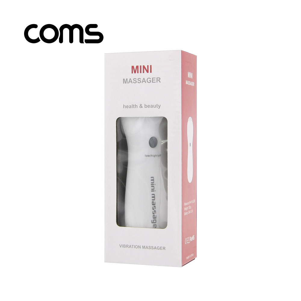Coms 휴대용 미니 진동 마사지기 / Health & Beauty / 목, 어깨, 허리 마사지