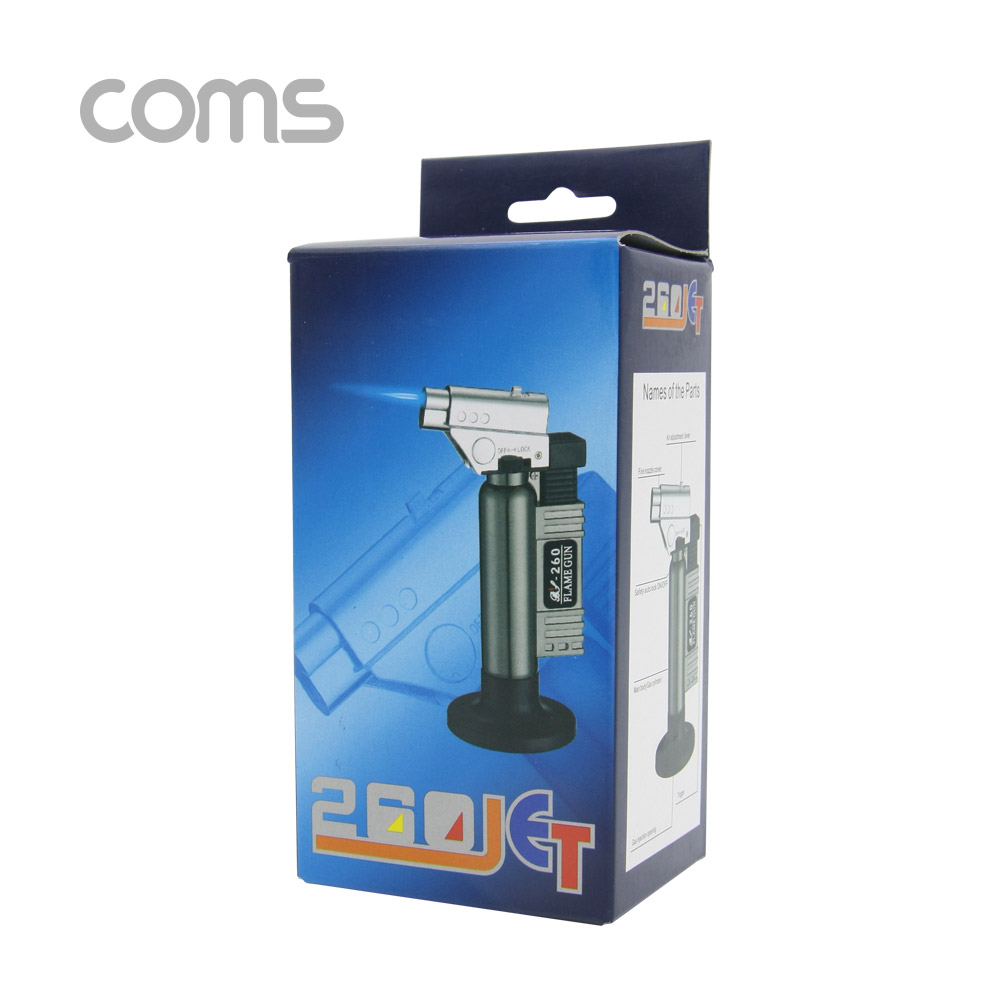 Coms 가스토치(260JET), 권총형, 가스 충전