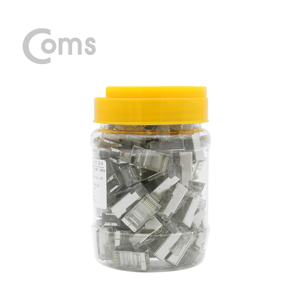 Coms 플러그(RJ45) (8P8C/COMS), 100EA / CAT5  / STP