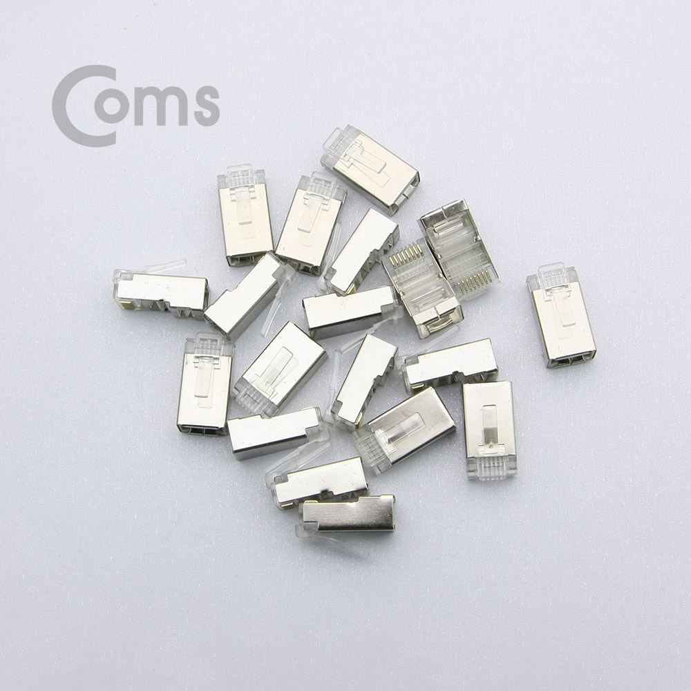 Coms 플러그(RJ45) (8P8C/COMS), 100EA / CAT6 / STP