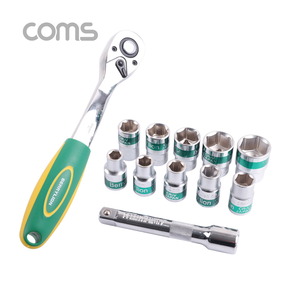 Coms 복스 소켓 세트(12 in 1) 1/2형, 공구세트