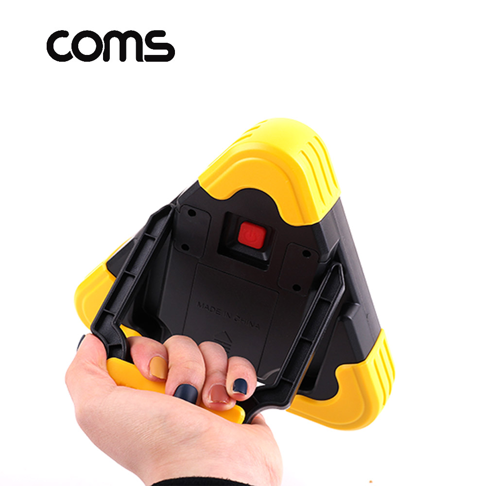 Coms 작업용 라이트(AA x 3) 500루멘, 경고등/작업등
