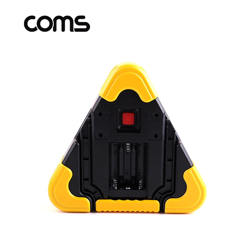 Coms 작업용 라이트(AA x 3) 500루멘, 경고등/작업등
