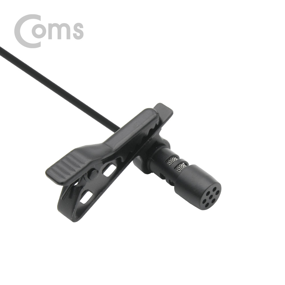Coms 마이크 (클립형) Single/ 4극 젠더 포함