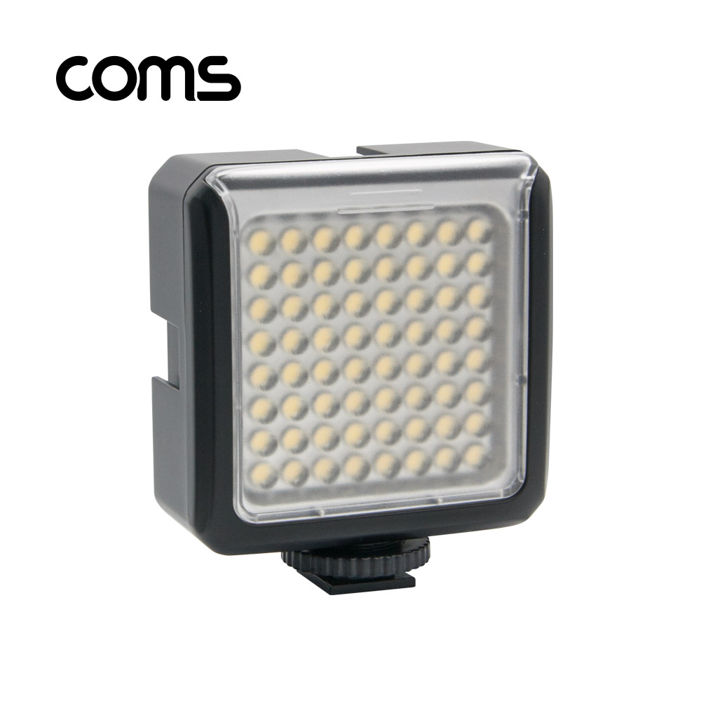 Coms 카메라 / 동영상 촬영용 64 LED 플래시 라이트 / 램프