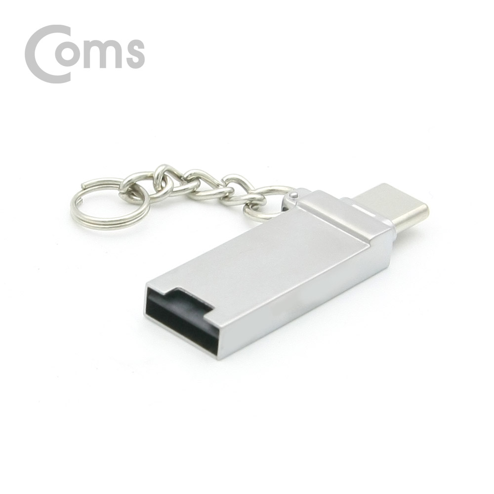 Coms USB 3.1(Type C) 카드리더기(Micro SD, TF/USB A) / USB 카드리더 겸용