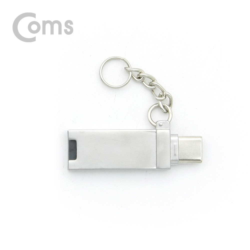 Coms USB 3.1(Type C) 카드리더기(Micro SD, TF/USB A) / USB 카드리더 겸용