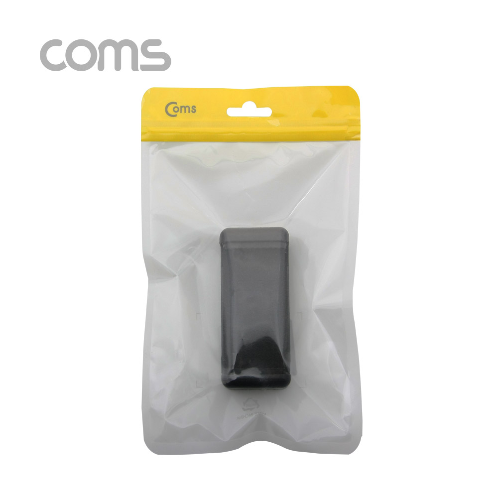 Coms 스마트폰 거치대, 65-100mm 슬라이드형 / Black / 거치대 / 홀더