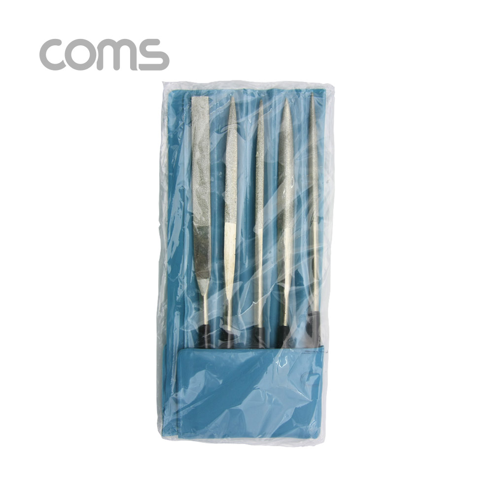 Coms 다듬질용 줄세트, 다듬줄 세트 10pcs / 야스리, 공구줄, 쇠줄 / 180mm
