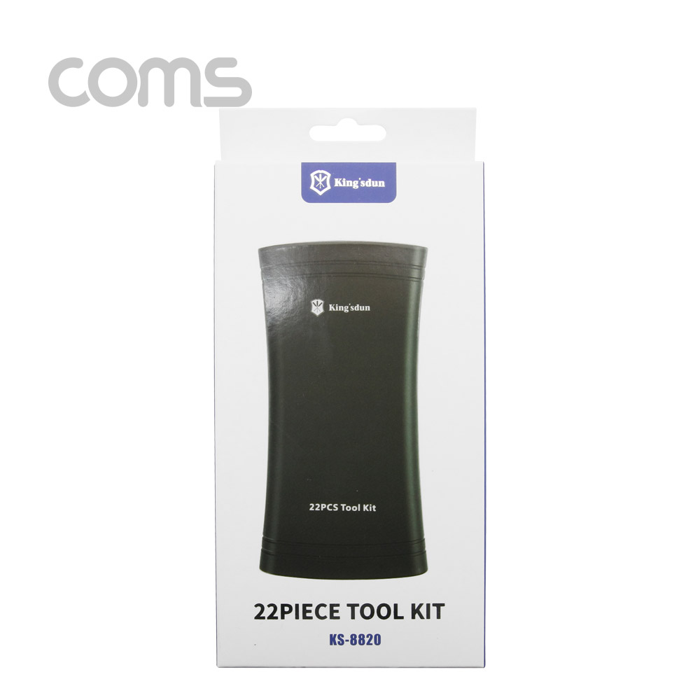 Coms 드라이버 세트(22 in 1), Black