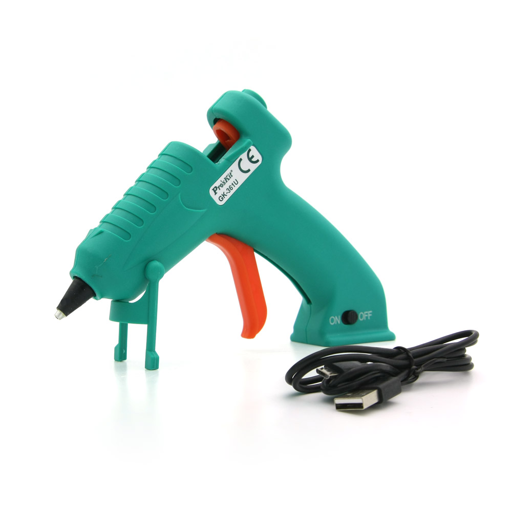 PROKIT USB 충전식 글루건 / 3.6V Li-ion USB Glue Gun / 글루건심 7mm 사용