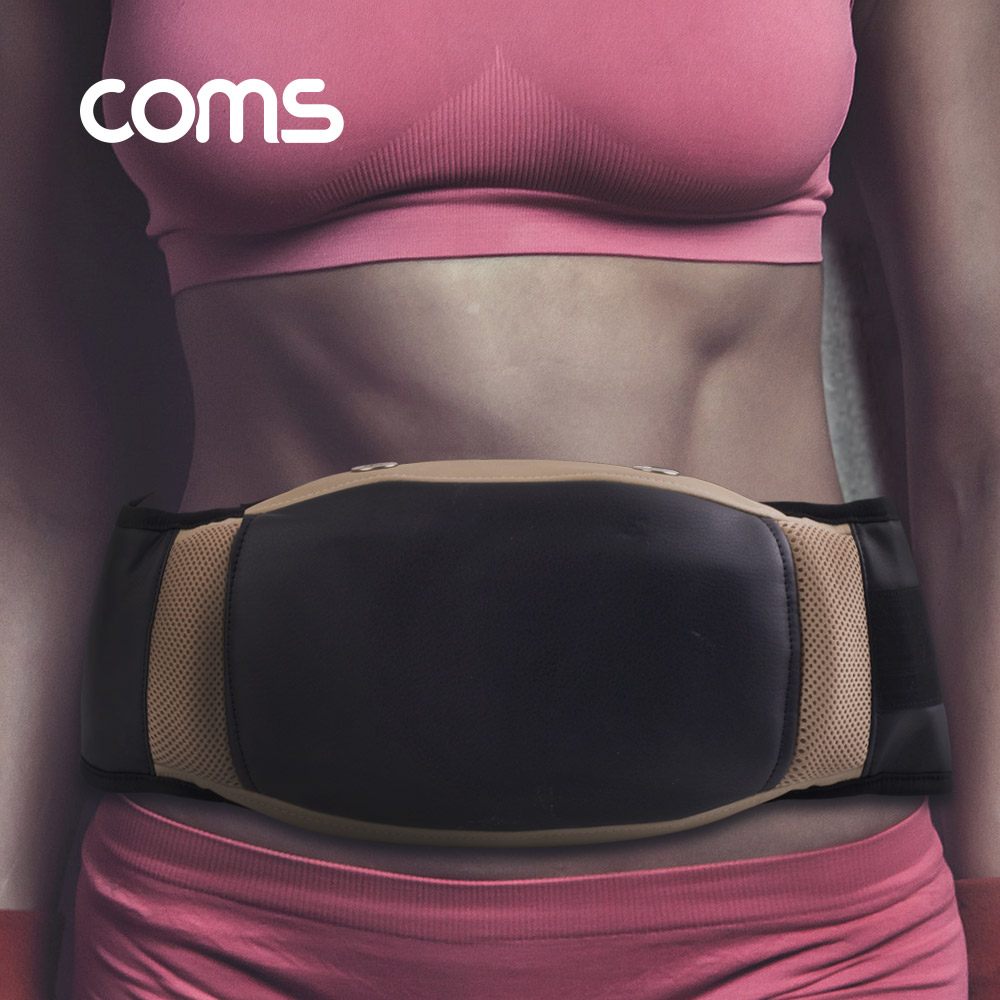 Coms 복부 마사지기, 다용도 두드림 파워 안마기 (어깨/등/허리 사용가능)